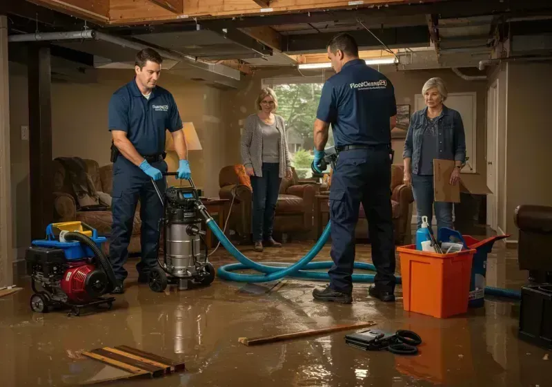 Basement Water Extraction and Removal Techniques process in Dunlap, IN