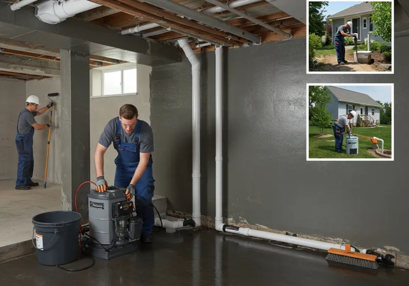 Basement Waterproofing and Flood Prevention process in Dunlap, IN